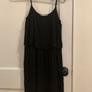 Black Pleated Dress, size small
